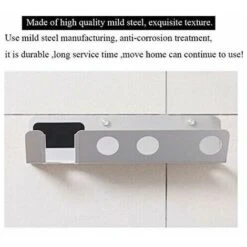 Support Mural Pour Sèche-cheveux Dyson Supersonic (argent Droit) -Wenko || Grohe || HOMCOM Soldes 100342147 2