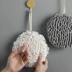 Essuie-Mains En Boule Empêchant La Croissance Bactérienne Respectueux De La Peau Essuyer Les Mains éponge Suspendue Super Absorbante Débarbouillettes - Blanc 10 Essuie-Mains En Boule Empêchant La Croissance Bactérienne Respectueux De La Peau Essuyer Les Mains éponge Suspendue Super Absorbante Débarbouillettes - Blanc -Wenko || Grohe || HOMCOM Soldes 100345688 4