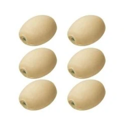 Lot De 6 Savons Rotatifs - Lait D'amande - Sans Porte Savon