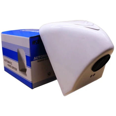 Sèche Mains Compact Vitech Automatique 14x21.5x16 Cm 800 W Infrarouge 3 Sèche Mains Compact Vitech Automatique 14x21.5x16 Cm 800 W Infrarouge