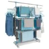 Séchoir à Linge Modulable Blanc/bleu Grande Capacité + 30 Accessoires -Wenko || Grohe || HOMCOM Soldes 14226222 1
