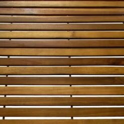 Tapis De Bain Acacia 80x50 Cm VidaXL -Wenko || Grohe || HOMCOM Soldes 1543969 3