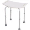 HOMCOM Siège De Douche Réglable En Hauteur Tabouret De Douche Ergonomique Pieds Antidérapants Charge Max. 136 Kg Alu HDPE Blanc 1 HOMCOM Siège De Douche Réglable En Hauteur Tabouret De Douche Ergonomique Pieds Antidérapants Charge Max. 136 Kg Alu HDPE Blanc -Wenko || Grohe || HOMCOM Soldes 17698675 1