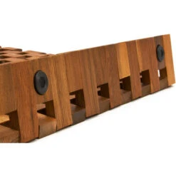 2x Tapis De Salle De Bain - Tapis De Sol Antidérapant En Bois D'acacia - 80x50cm -Wenko || Grohe || HOMCOM Soldes 18474905 4