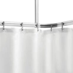 Ensemble De Tringle à Rideau De Douche Easy Roll Aluminium Sealskin -Wenko || Grohe || HOMCOM Soldes 2792578 3