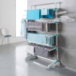 Étendoir Séchoir à Linge XXL Familya -Wenko || Grohe || HOMCOM Soldes 28187049 4