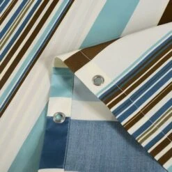 Rideau De Douche 200x240 Cm (LxH), Rideaux De Douche Anti-moisissures Doublure En Tissu DPolyester Doux Rideaux De Bain Rideau Beau Modèle Pour WC De Salle De Bains -Wenko || Grohe || HOMCOM Soldes 28491840 4