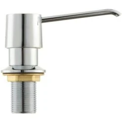 LIVEA Distributeur De Savon Liquide En Acier Inoxydable, 250 Ml, Chromé (DMZCR) -Wenko || Grohe || HOMCOM Soldes 28543302 3