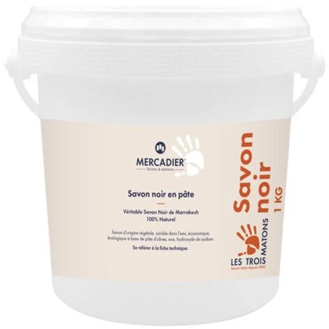 Les 3 Matons - SAVON NOIR MARRAKECH - 1Kg 3 Les 3 Matons - SAVON NOIR MARRAKECH - 1Kg