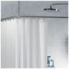 Spirella Barre Tringle Pour Rideau De Douche D'angle à Fixer En Inox SLIM 170x175cm Chromé - Support Plafond & Anneaux Rideaux Inclus -Wenko || Grohe || HOMCOM Soldes 29457676 1