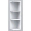 Étagère D'angle Coloris Blanc Brillant, 65 X 20 X 21 Cm -Wenko || Grohe || HOMCOM Soldes 2989619 1