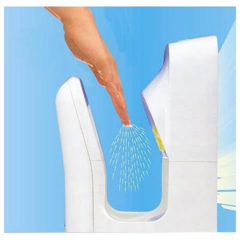 Sèche Mains Vitech à Double Jet D'air HD Blanc 7 Sèche Mains Vitech à Double Jet D'air HD Blanc – Image 5