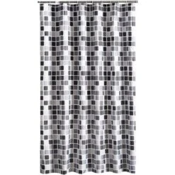 Rideau De Douche 200 X 220 Cm (L X H), Rideaux De Douche Anti-moisissure, Anti-bactérien, Déperlant, Doublure, TissPolyester Doux, Rideaux De Bain, Rideau Fait De Beaux Motifs Pour Salle De Bain, Toil