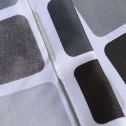 Rideau De Douche 200 X 220 Cm (L X H), Rideaux De Douche Anti-moisissure, Anti-bactérien, Déperlant, Doublure, TissPolyester Doux, Rideaux De Bain, Rideau Fait De Beaux Motifs Pour Salle De Bain, Toil -Wenko || Grohe || HOMCOM Soldes 35562398 4