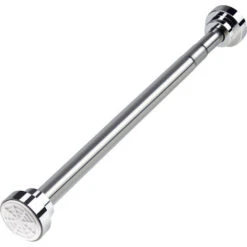 Tringle à Rideau De Douche Télescopique 40-50 Cm En Acier Inoxydable - Barre Télescopique Extensible Sans Perçage - Longueur Réglable Pour Armoire, Salle De Bain, Fenêtres, Portes