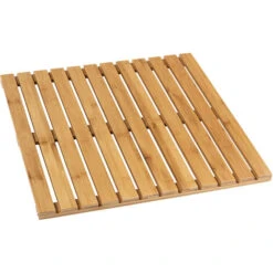WENKO Caillebotis Bois Bambou, Tapis De Bain Bambou, 50x50 Cm, Lot De 2 éponges Offertes 9 WENKO Caillebotis Bois Bambou, Tapis De Bain Bambou, 50x50 Cm, Lot De 2 éponges Offertes -Wenko || Grohe || HOMCOM Soldes 39840220 3