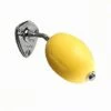 Savon Rotatif Citron Jaune Provendi Avec Porte-savon Chromé à écrou -Wenko || Grohe || HOMCOM Soldes 4516649 1