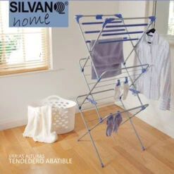 Étendoir Pliable Plusieurs Hauteurs 154 (Hauteur) X 58 X 64 CM - Jusqu'À 20 KG -Wenko || Grohe || HOMCOM Soldes 45322290 3