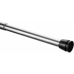 Barre De Rideau De Douche Chromée Longueur Réglable à L'infini 55-90 Cm