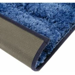 Tapis De Bain Shine Polyester Bleu 50 X 80 Cm -Wenko || Grohe || HOMCOM Soldes 48377776 3