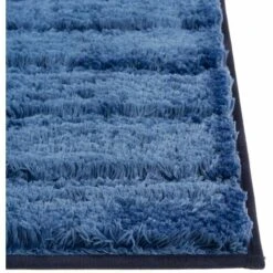 Tapis De Bain Shine Polyester Bleu 50 X 80 Cm -Wenko || Grohe || HOMCOM Soldes 48377776 4
