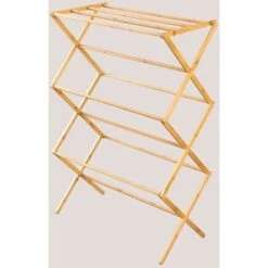 étendoir à Linge Pliant En Bambou Dalton SKLUM