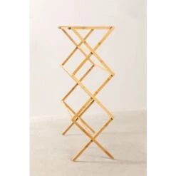 étendoir à Linge Pliant En Bambou Dalton SKLUM -Wenko || Grohe || HOMCOM Soldes 49700255 4