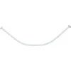 TENDANCE - Barre De Douche Tringle Incurvée 90 X 90 Cm En Aluminium Blanc 2 TENDANCE - Barre De Douche Tringle Incurvée 90 X 90 Cm En Aluminium Blanc -Wenko || Grohe || HOMCOM Soldes 50907556 1