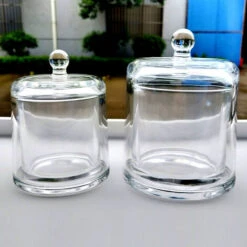 Compactor, Boîte Pour Cotons Et Cotons-Tiges Avec Couvercle, Transparent, Dimensions: 9 X 12 Cm，Irisfr -Wenko || Grohe || HOMCOM Soldes 51218239 3