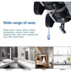 Distributeur Savon Liquide En Plastique Résistant à L'usure Et Aux Chutes Bo?te De Désinfectant Murale Pour Toilettes 400ml 8 Distributeur Savon Liquide En Plastique Résistant à L'usure Et Aux Chutes Bo?te De Désinfectant Murale Pour Toilettes 400ml -Wenko || Grohe || HOMCOM Soldes 53041003 3