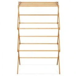 Séchoir à Linge Accordéon Bambou -Wenko || Grohe || HOMCOM Soldes 55081758 3