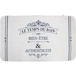 Tapis De Bain Modele Le Temps Du Bain