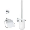 GROHE Set D’accessoires 3 En 1 ESSENTIALS Chromé Essentials 40407001 -Wenko || Grohe || HOMCOM Soldes 56415268 1