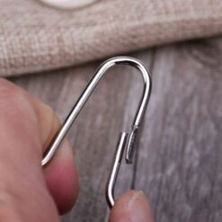 Lot De 50 Anneaux Pour Rideau De Douche En Acier Inoxydable Pour L'organisation Et L'organisation -Wenko || Grohe || HOMCOM Soldes 56773355 3