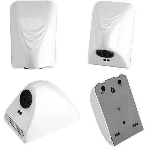 Sèche-mains 600W, Centre Commercial Sèche-mains Public électrique Automatique Capteur Infrarouge Hôtel Sèche-mains à Induction à Grande Vitesse Ménage Commercial(Utiliser Avec Un Adaptateur De Prise) 6 Sèche-mains 600W, Centre Commercial Sèche-mains Public électrique Automatique Capteur Infrarouge Hôtel Sèche-mains à Induction à Grande Vitesse Ménage Commercial(Utiliser Avec Un Adaptateur De Prise) – Image 4