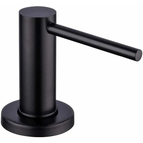 Cisea 500 Ml Distrubuteur De Savon Noir Pompe à Savon Pour Evier De Cuisine 3 Cisea 500 Ml Distrubuteur De Savon Noir Pompe à Savon Pour Evier De Cuisine