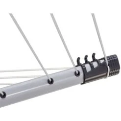 Sèche-linge Rotatif LinoPush 500 Schwarz 85360 Leifheit -Wenko || Grohe || HOMCOM Soldes 6072187 3