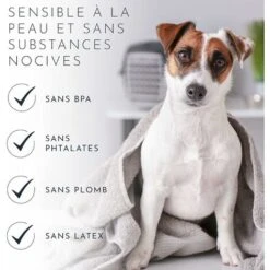 RHAFAYRE Tapis De Douche Antidérapant Antibactérien,43 X 75CM Tapis De Bain De Baignoire Tapis De Pied Résistant à La Moisissure Et Lavable En Machine Pour Douche Ou Baignoire,Trou Rond Bleu -Wenko || Grohe || HOMCOM Soldes 63582455 5