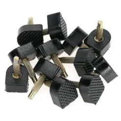 60Pcs Clou Talon Caoutchouc Anti-dérapant Talons Set 5 Différents Taille Conseils De Réparation Pour Femmes Chaussures Talons Hauts Talon Chaussures Accessoires -Wenko || Grohe || HOMCOM Soldes 63645217 4