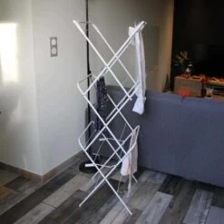 Etendoir à Linge Accordéon 10 Mètres De Séchage -Wenko || Grohe || HOMCOM Soldes 66647609 3