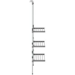 Séchoir à Linge Suspendu à 3 Niveaux Aluminium VidaXL -Wenko || Grohe || HOMCOM Soldes 67894033 4