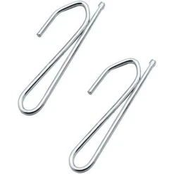 30 Pièces De Crochets De Rideaux Crochets à Rideaux En Métal Pour Rideau De Fenêtre, Rideau De Porte Et Rideau De Douche