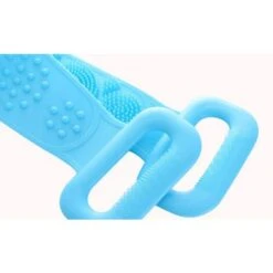 GP Serviette De Bain En Silicone Brosse Exfoliante Améliore La Circulation Sanguine Réduction De La Cellulite Brosse De Massage Douche 70 Cm Bleu -Wenko || Grohe || HOMCOM Soldes 70542392 4