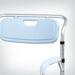 Randaco Chaise De Toilette Réglable En Hauteur Chaise De Nuit Aide à La Toilette Antidérapante Chaise De Toilette Avec Accoudoirs -Wenko || Grohe || HOMCOM Soldes 72249765 5