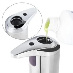 Maison Écologique En Acier Inoxydable Mains Libres Automatique IR Capteur Sans Contact Distributeur De Savon Liquide 280 ML Fuienko -Wenko || Grohe || HOMCOM Soldes 72449751 3