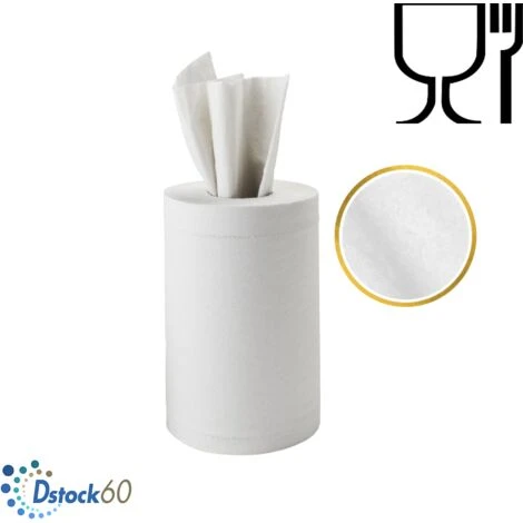 DSTOCK60 - 6 ESSUIE MAINS 450 FORMATS LISSES - 2 PLIS PURE OUATE - BOBINES A DEVIDAGE CENTRAL OU EXTERIEUR - AGREE CONTACT ALIMENTAIRE - FABRICATION FRANCAISE - Blanc 6 DSTOCK60 - 6 ESSUIE MAINS 450 FORMATS LISSES - 2 PLIS PURE OUATE - BOBINES A DEVIDAGE CENTRAL OU EXTERIEUR - AGREE CONTACT ALIMENTAIRE - FABRICATION FRANCAISE - Blanc – Image 4