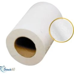 DSTOCK60 - 6 MAXI ROULEAUX DE PAPIER ESSUIE-TOUT LISSE / ESSUIE-MAINS ECO - DEVIDAGE CENTRAL ET LATERAL - BOBINES DE 300 M PURE OUATE - 1 PLI EPAIS ET RESISTANT - Blanc 7 DSTOCK60 - 6 MAXI ROULEAUX DE PAPIER ESSUIE-TOUT LISSE / ESSUIE-MAINS ECO - DEVIDAGE CENTRAL ET LATERAL - BOBINES DE 300 M PURE OUATE - 1 PLI EPAIS ET RESISTANT - Blanc -Wenko || Grohe || HOMCOM Soldes 72518806 2
