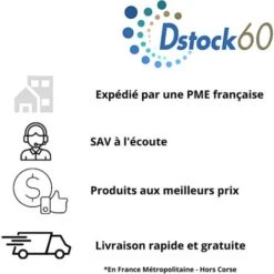 DSTOCK60 - 6 MAXI ROULEAUX DE PAPIER ESSUIE-TOUT LISSE / ESSUIE-MAINS ECO - DEVIDAGE CENTRAL ET LATERAL - BOBINES DE 300 M PURE OUATE - 1 PLI EPAIS ET RESISTANT - Blanc 9 DSTOCK60 - 6 MAXI ROULEAUX DE PAPIER ESSUIE-TOUT LISSE / ESSUIE-MAINS ECO - DEVIDAGE CENTRAL ET LATERAL - BOBINES DE 300 M PURE OUATE - 1 PLI EPAIS ET RESISTANT - Blanc -Wenko || Grohe || HOMCOM Soldes 72518806 4