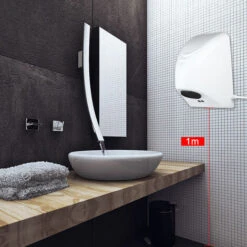 SEENLIN Automatique Commercial Seche-Mains Electrique 600W Mains Seche-Main Menage Dispositif De Sechage Salle De Bain Chaud Vent Main Ventilateur Couvercle En Plastique -Wenko || Grohe || HOMCOM Soldes 75562187 5