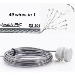 Ligne à Linge Rétractable, Intérieur Et Extérieur, Tenture Murale Extensible, Ligne à Linge, Balcon Rétractable, Ligne Invisible,états-unis -Wenko || Grohe || HOMCOM Soldes 78767297 5